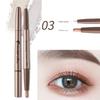 South Korea Counter 4D Eye Shadow Pen Female Dual Head Dual-Use Waterproof and Durable Champagne Highlight Highlight Outline Concealer Pen