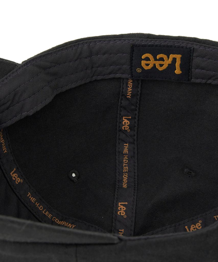 LEE Herringbone Label Ball Cap Charcoal