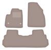 Dywaniki welurowe w kolorze beżowym: Cadilac XT5 0 (2015-)
