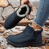 Ladies' Snow Boots, Stylish and Versatile Plush Lining, Lightweight Round Toe Design, Durable and Comfortable, Warm Ankle Boots and Snow Boots