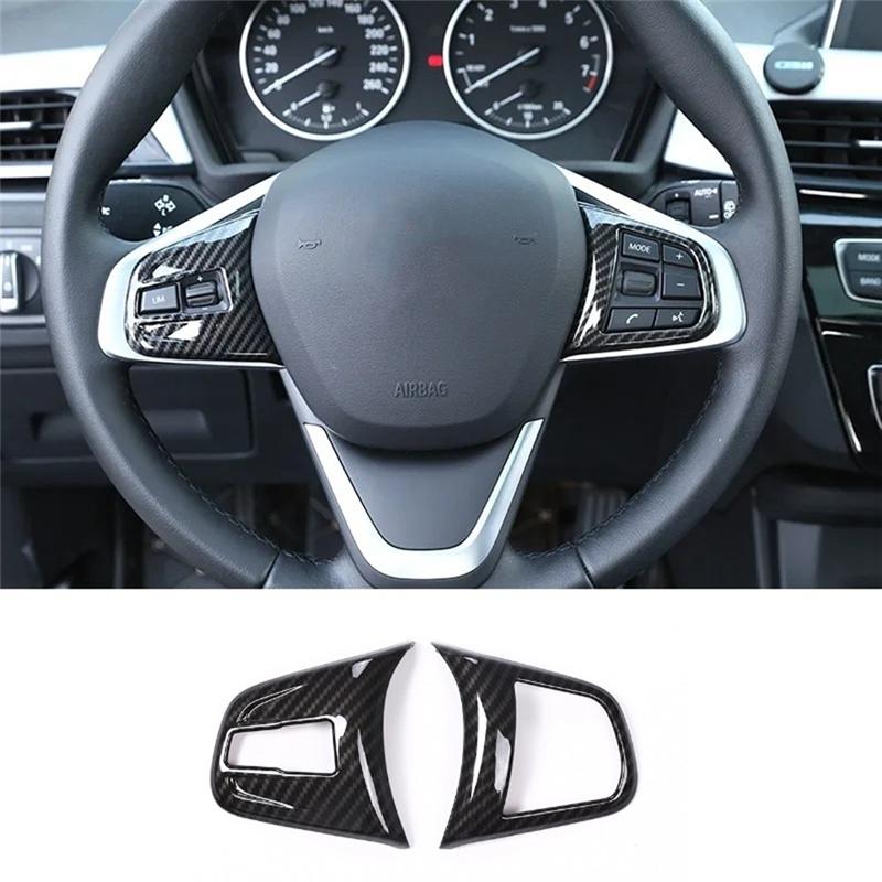 A03E-For BMW X1 F48 1 Series F40 2 Series Active Tourer F45 Car Steering Wheel Buttons Frame Trim Cover, ABS
