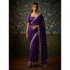 Party Wear Soft Shattin Chiffon Saree