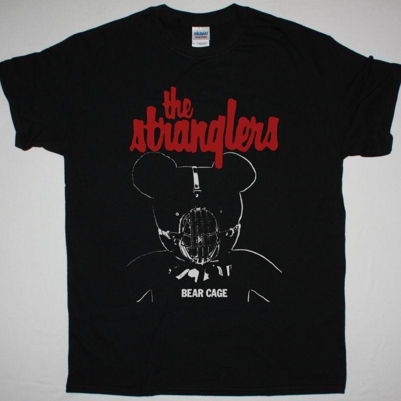 The Stranglers Bear Cage 1979 EP Черная Футболка Панк Футболка S разноцветный