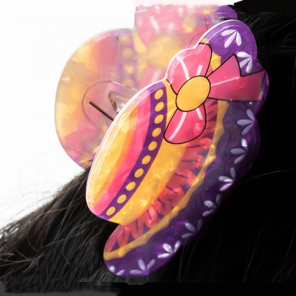 

Acrylic Swan Hair Clip Straw Hat Animal Shark Clip Cute Animal Hair Claw Travel