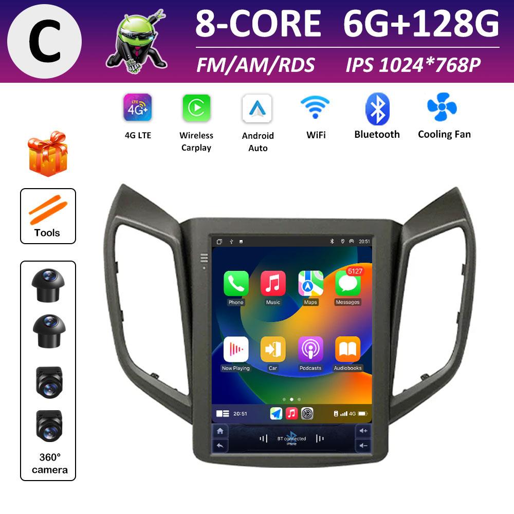 Autoradio DSP Stereo for Changan EADO 2016 Car Multimedia Video Radio Player IPS Screen Accessories Head Unit DSP Stereo WIFI 4G