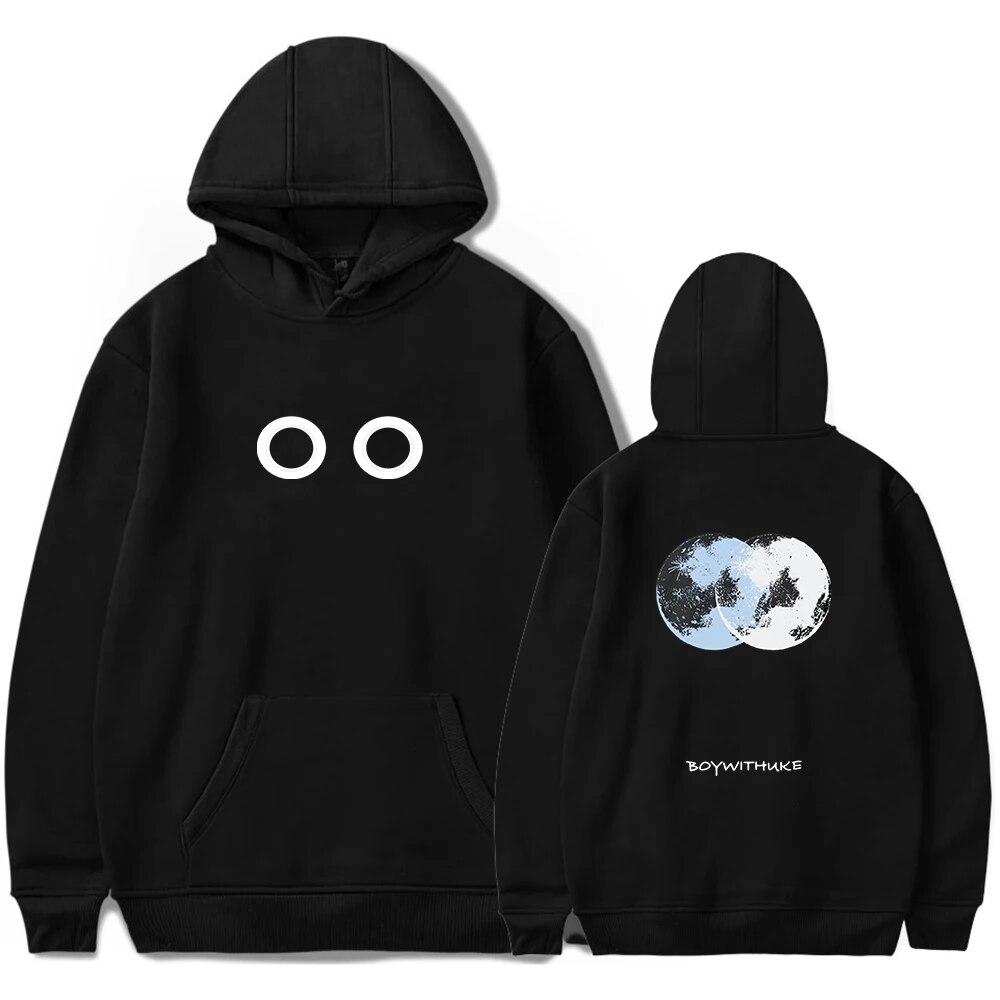 

Boywithuke Merch Толстовка Новый альбом Serotonin Dreams Унисекс Хип-хоп Панк Y2k Толстовка Boywithuke Пуловеры Harajuku Повседневная унисекс L