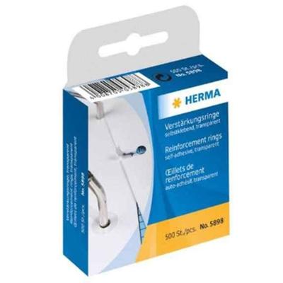 Herma Yapışkanlı Takviye Halkaları 12mm (Şeffaf)