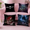Rock Band A-Avenged Sevenfold Cushion Cover For Sofa Car Office Cafe Soft And Comfortable Double-Sided Printing Pillow Cover