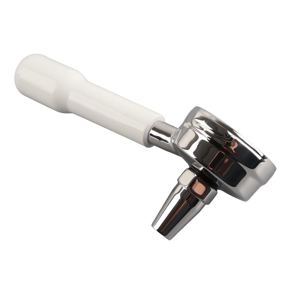 58mm Coffee Portafilter Single Spout Fine Mesh Stainless Steel Comfortable Grip Detachable Coffee