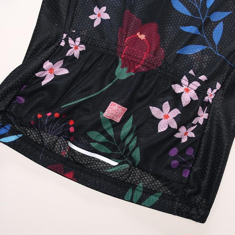 Summer Short Sleeve Riding Bicycle Cycling Clothing Set Women Sport Jerseys Suits