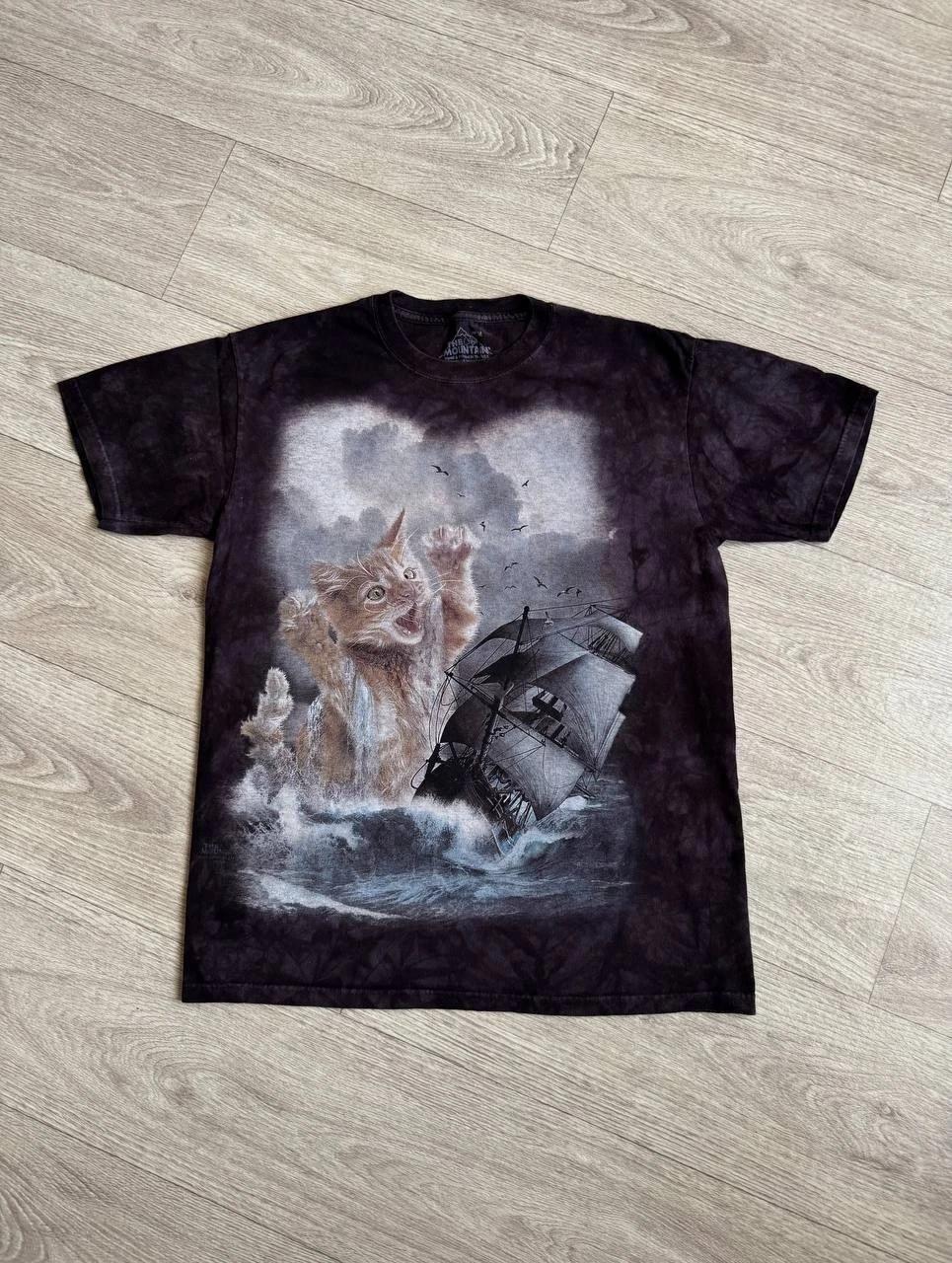 The Mountain The Kraken Cat T-shirt 3XL