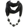 Bohemia Ethnic Style Necklace For Safe And Exquisite Craft Neckerchief Ring Scarf Scarf Necklaces