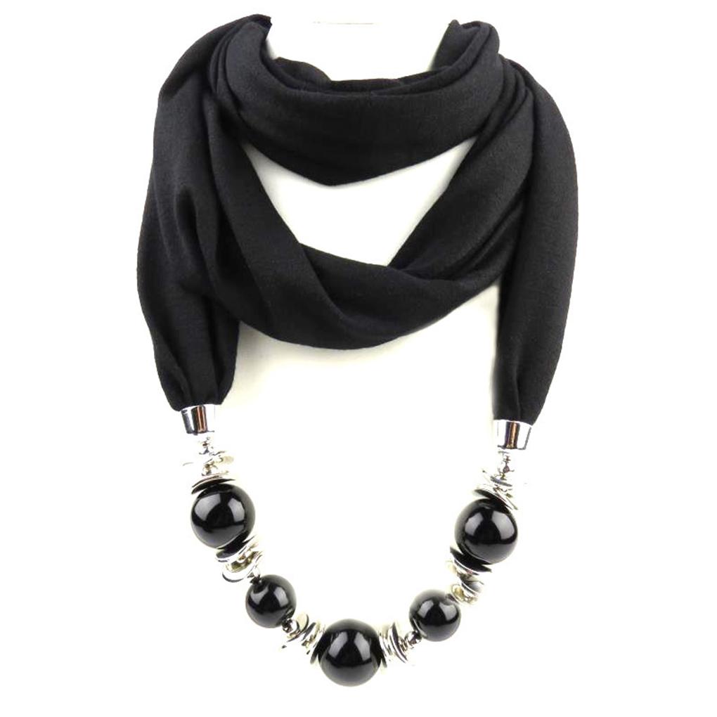 Bohemia Ethnic Style Necklace For Safe And Exquisite Craft Neckerchief Ring Scarf Scarf Necklaces