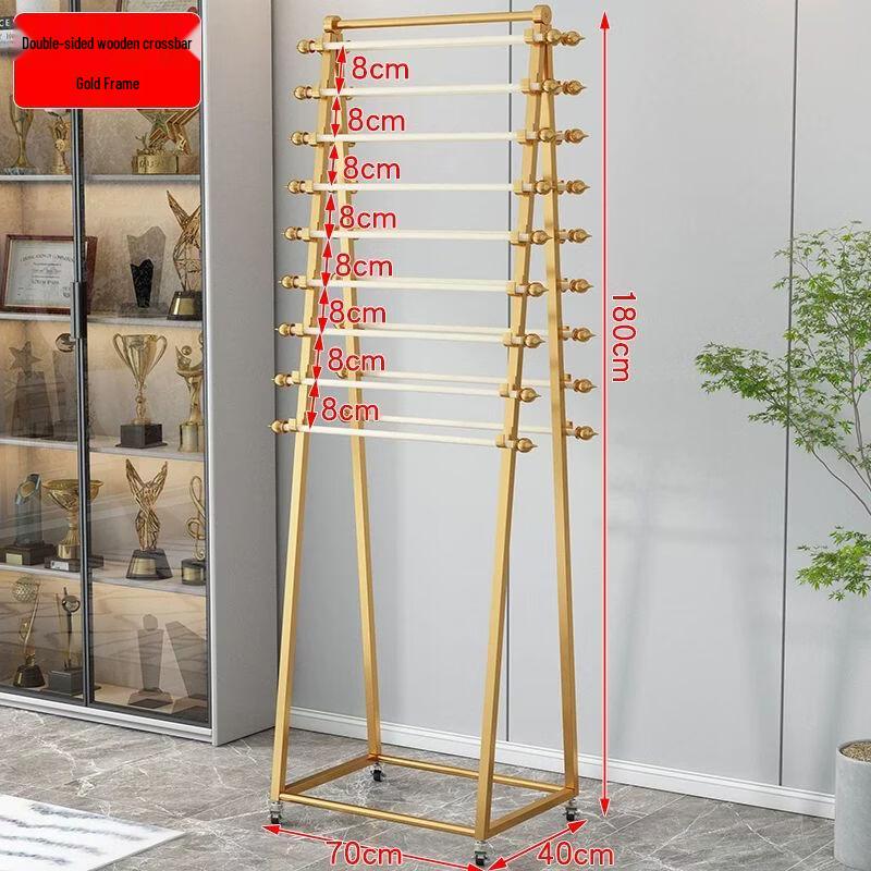 Multi-Layer Mobile Honor Flag Display Stand