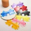 Star-Shaped Candy Color Frameless Funny Star Glasses, Unisex, Party Gifts, Women's Star Glasses, Fashionable Star Glasses