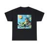 Unisex Adult T Shirt Colorful Iguana Relaxing Sunny Summer Chill Vibes Vacation