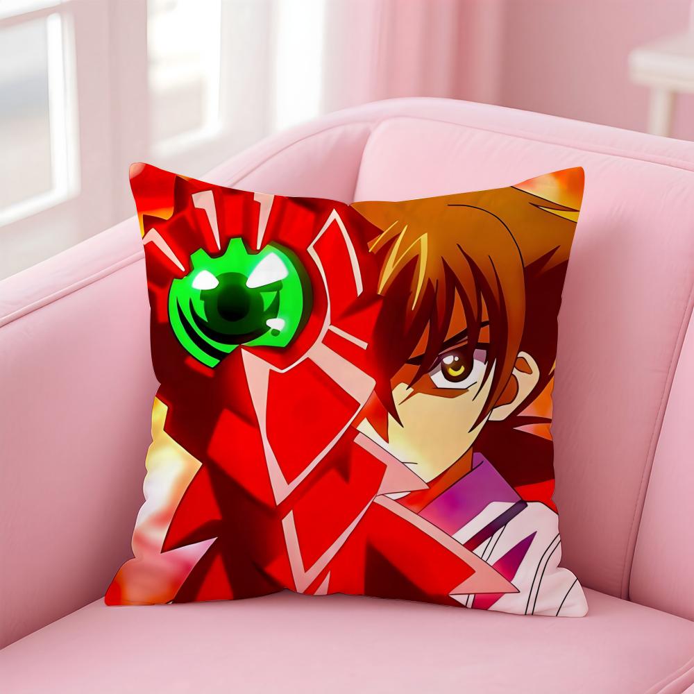Anime Cartoon HHigh SSchool DxDBeautiful Cushion Cover Pillow Case Soft Skin Friendly Fabric  Concealed Zipper