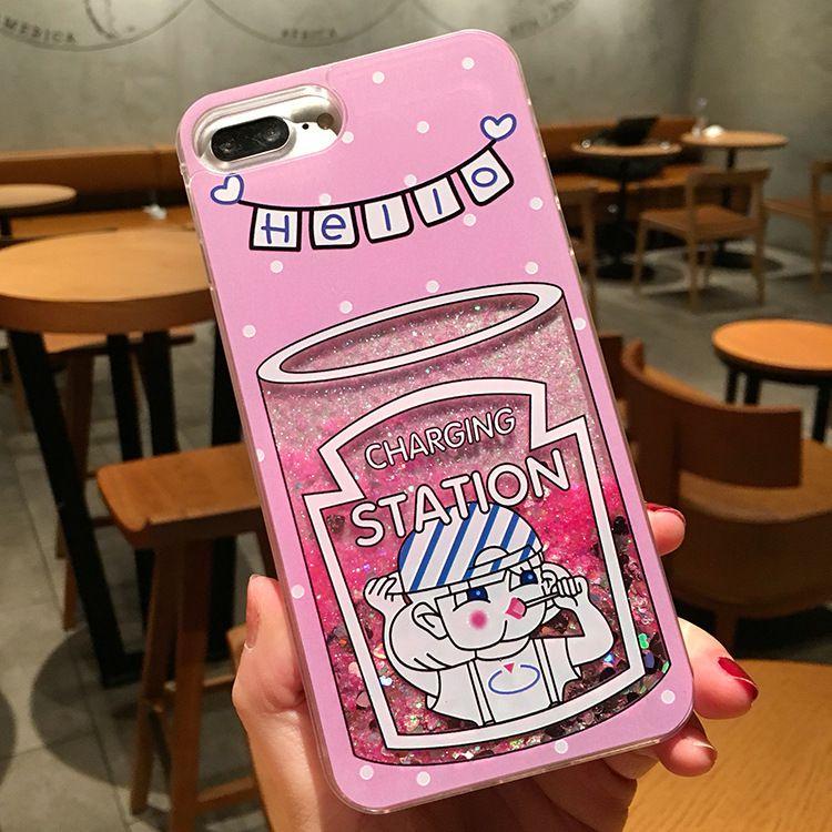 

Чехлы для телефонов с рисунком флакона духов «Мороженое Единорог» для iPhone 6 6s 7 8 Plus Girl 6/6s