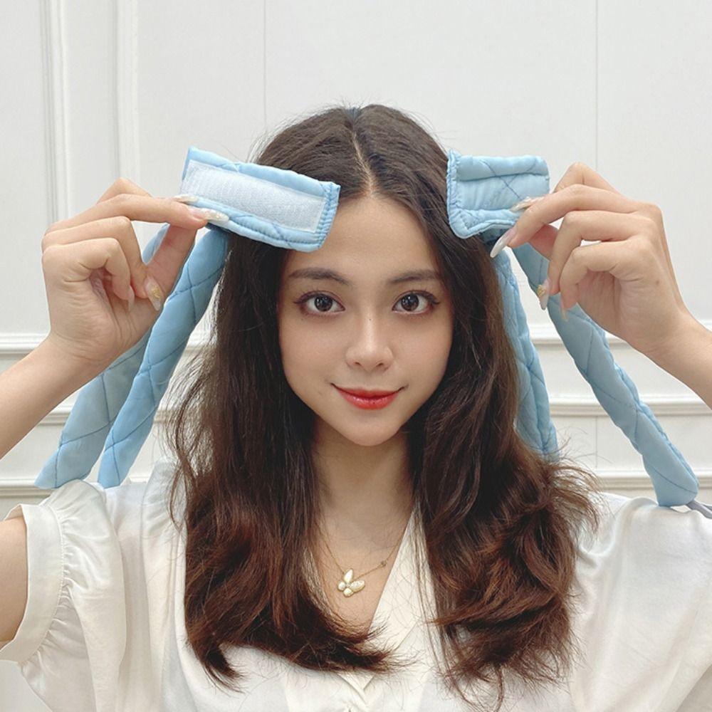 Hair Styling Tools Heatless Hair Curlers DIY Curling Headband No Heat Curling Rod  Sleeping