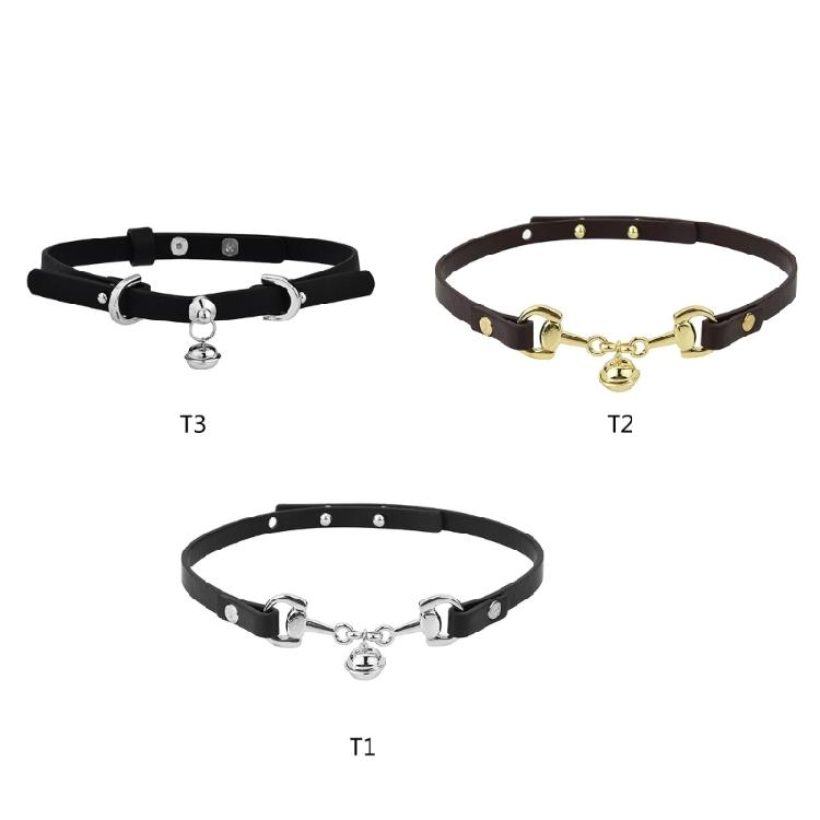 Elegant Choker With Twin Bell Charm Accent Fashion Decoration for Distinctive Look In Any Social Gathering Daily Use