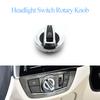 Car Front Dashboard Headlight Switch Rotary Knob Button Head Lamp Cover Panel For BMW 5 Series 6GT M5 G30 G31 G38 G32 F90