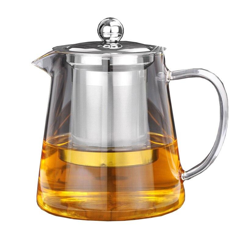 950ml Heat Resistant Glass Teapot Chinese Kung Fu Tea Teapot / Coffee Teapot with Black Tea | Teapot