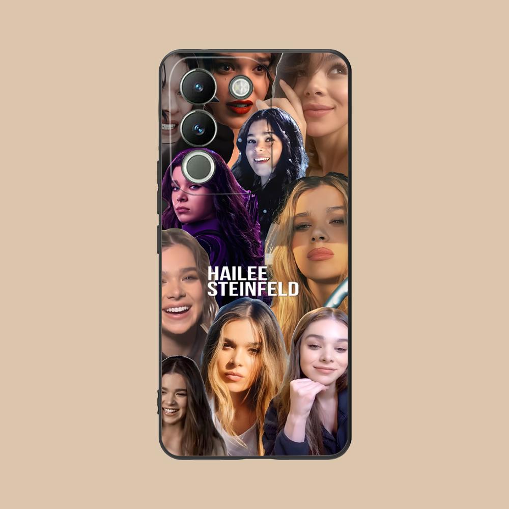 Hailee Steinfeld Matte TPU Mobile Phone Case for VIVO V60 V50 V40 V30 V29 V27 V25 V23 Pro Lite 5G Colorful Printing Cover