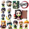 Demon Slayer Tanjiro Kamado Nezuko anime tegneseriefigur blind boks kreativ personlig statue model ornament overraskelsesgaveæske