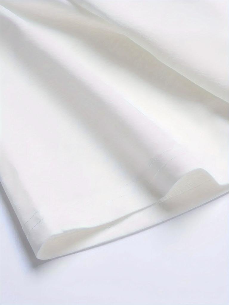 European Size Valentine's Day Limited Women's White T-shirt, Love Letter Print Loose Round Collar, Skin-friendly and Breathable