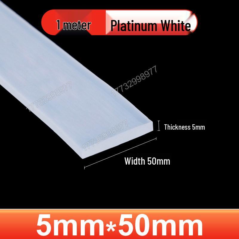 High-Temperature Resistant Transparent Silicone Rubber Sealing Strip