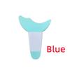 Multi Functional Eye Makeup Silicone Baffle Crescent Shaped Eyelash Brush Eyeliner Eye Shadow Auxiliary Artifact