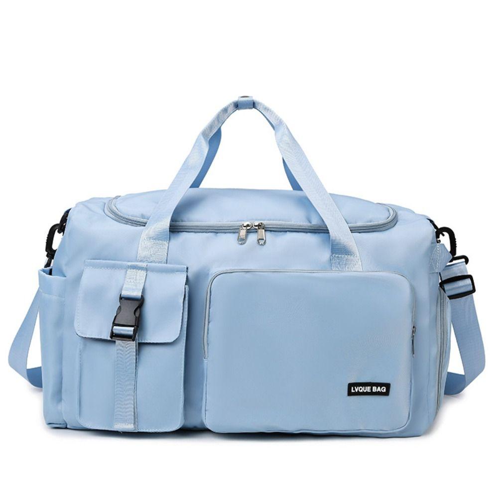 Multifunction Fitness Training Handbag with Shoe Compartment Large Capacity Duffle Bag Unisex