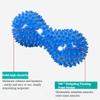 Peanut Massage Spiky BallMuscle Pain Stress Foot Massager Relaxation Training Grip Roller Myofascial Balls for Plantar Fasc