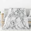 Blue marble pattern Printed Blanket for Sofa Bed Travel Camping Living Room Office Conditioning Blanket for All Seasons Gifts