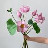 Artificial Lotus Flower Landscape Display for Buddhist Temple Decor