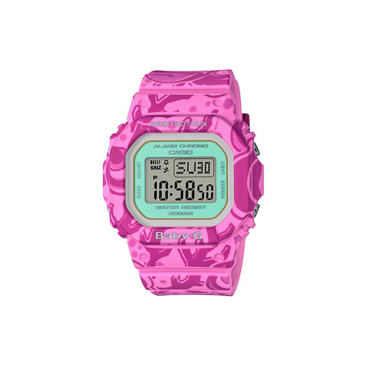CASIO Women s BABY-G Gray Watch BGD-560SLG-4 BGD-560SLG-4 Pink