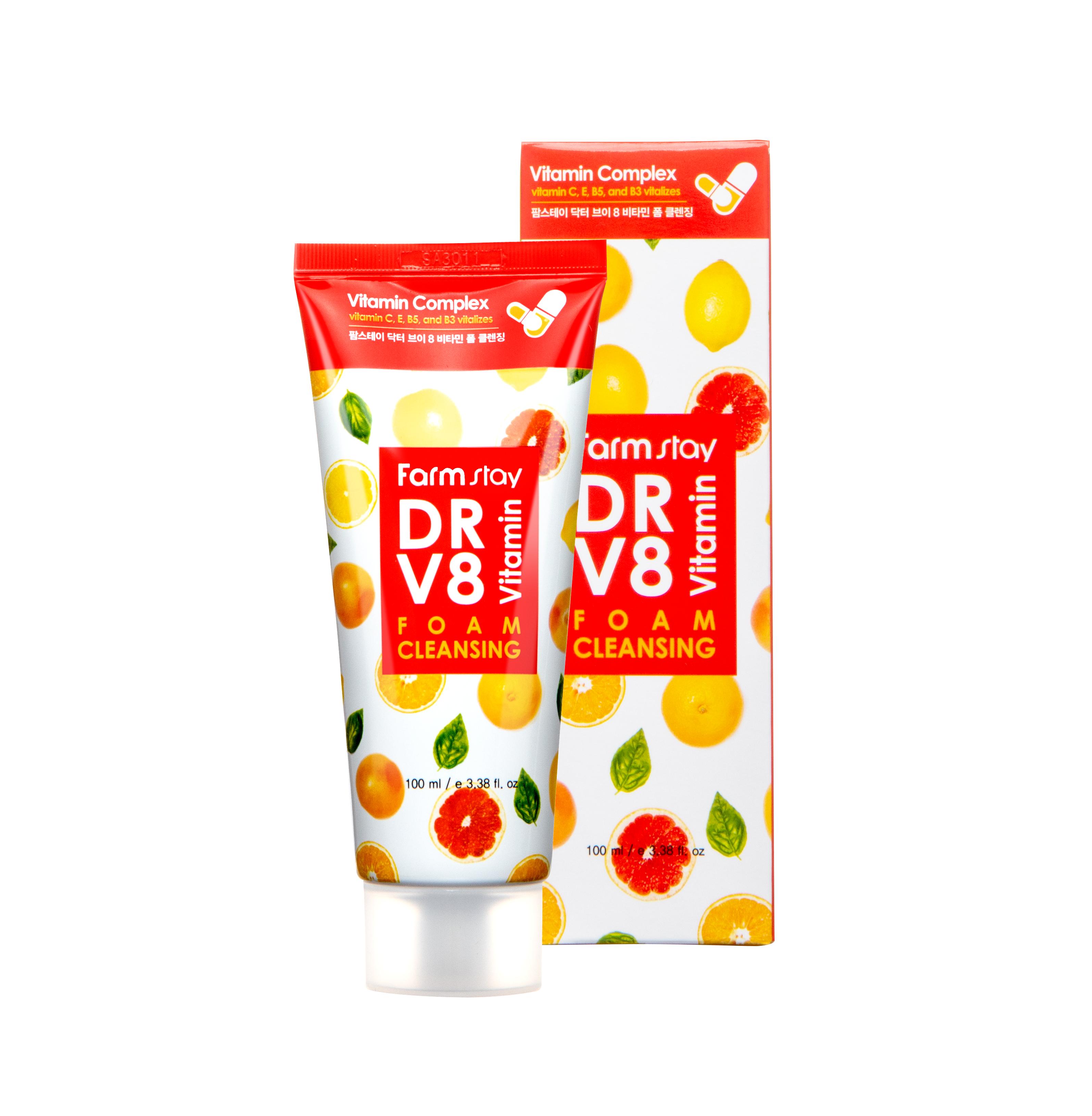 

Фермерский дом Dr. V8 Витаминная пенка для умывания 100мл