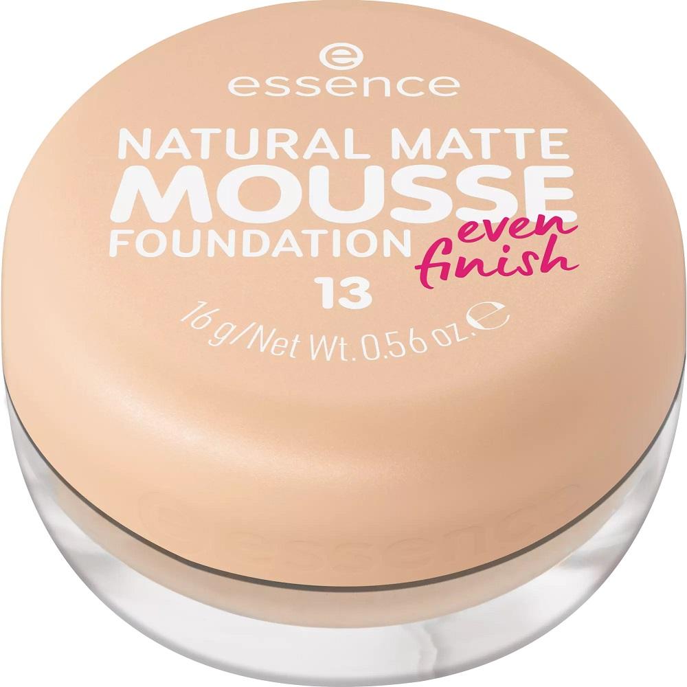 Essence Natural Matte Mousse Face Foundation, Shade 13, 16g