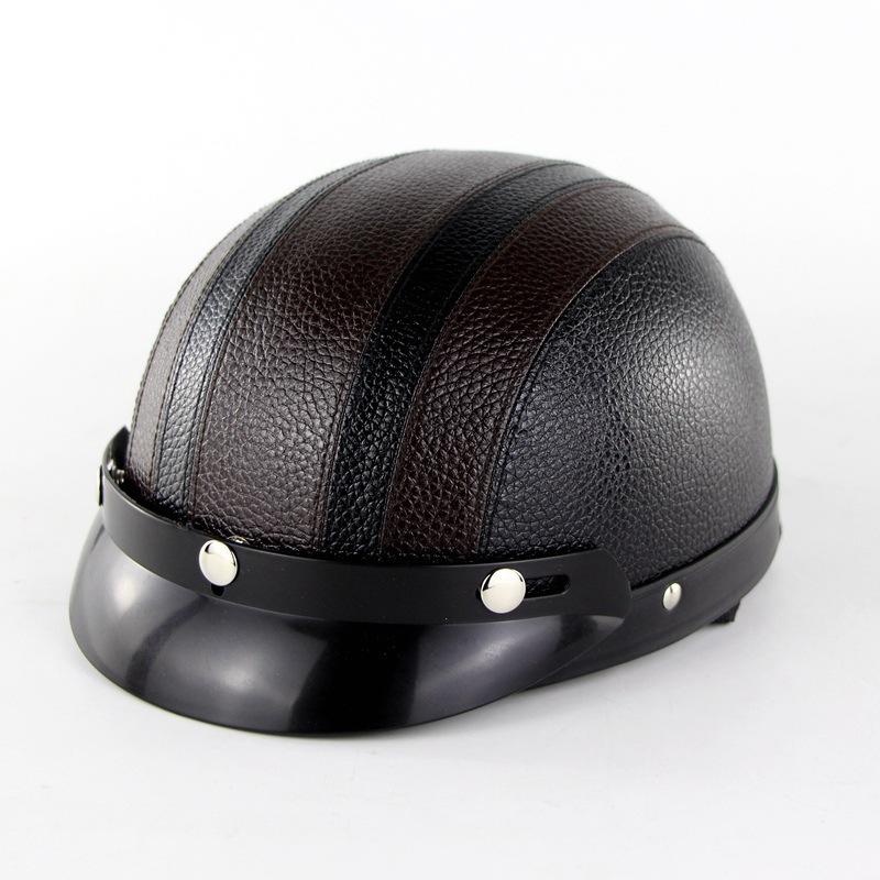 Women's Electric Vehicle Helmet Summer Sunscreen Four Seasons Universal Motorcycle Helmet Men's Half Helmet