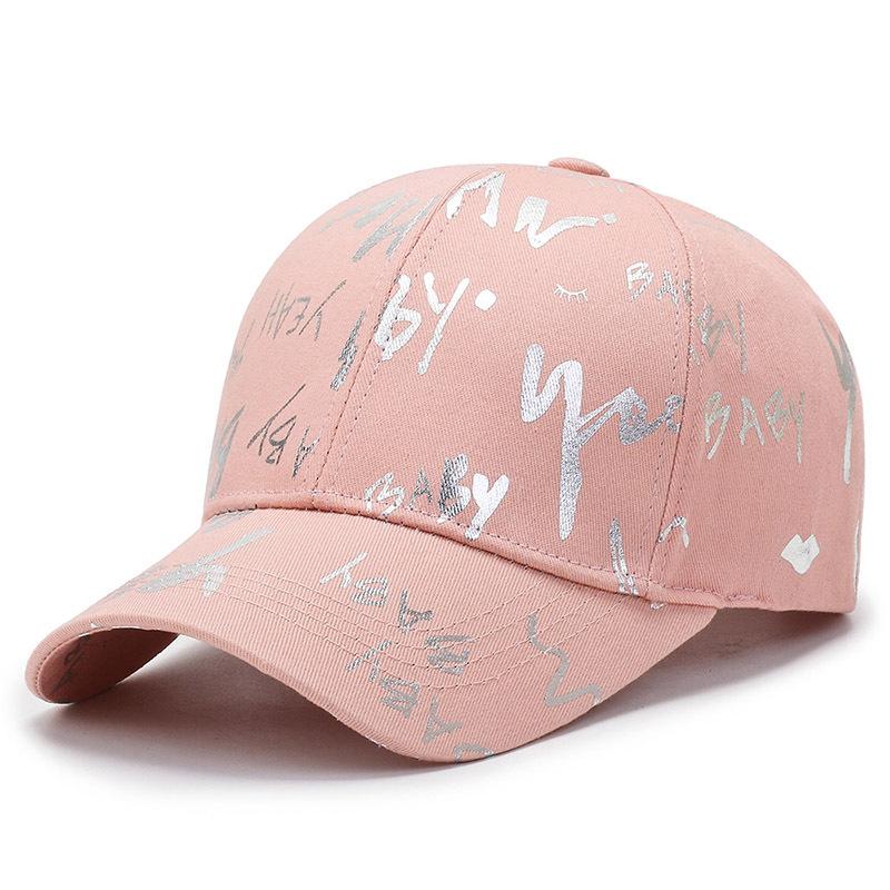 Graffiti Alphabet Baseball Hat Men's and Women's Versatile Sunshade Casual Cap Outdoor Couple Hip Hat Travel