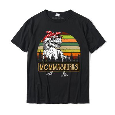 Womens Mommasaurus Dinosaur Tshirt Rex Mother Day For Mom TShirt Casual Tops T Shirt for Unisex Hip Hop Cotton T Shirts Custom