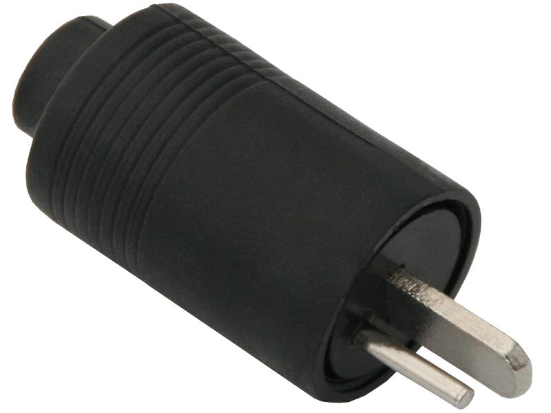Straight Soldered Speaker Plug
