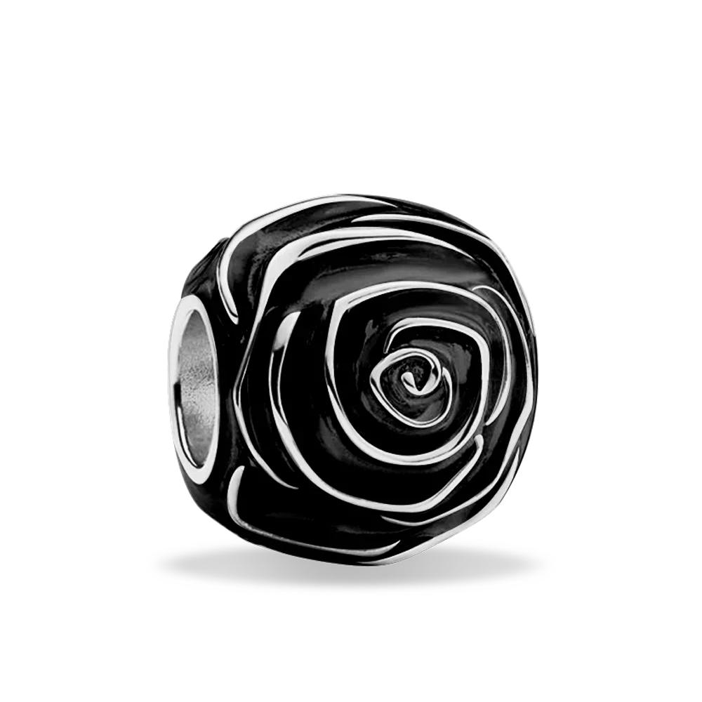 Koper Verguld Originele Bedels Valentijnsdag Liefde Rozen Kralen Passend voor Armband Dames Sieraden Cadeau