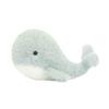 Jellycat Ocean Waverly Whale Soothing Grey Doll Plush Figure 8cm High