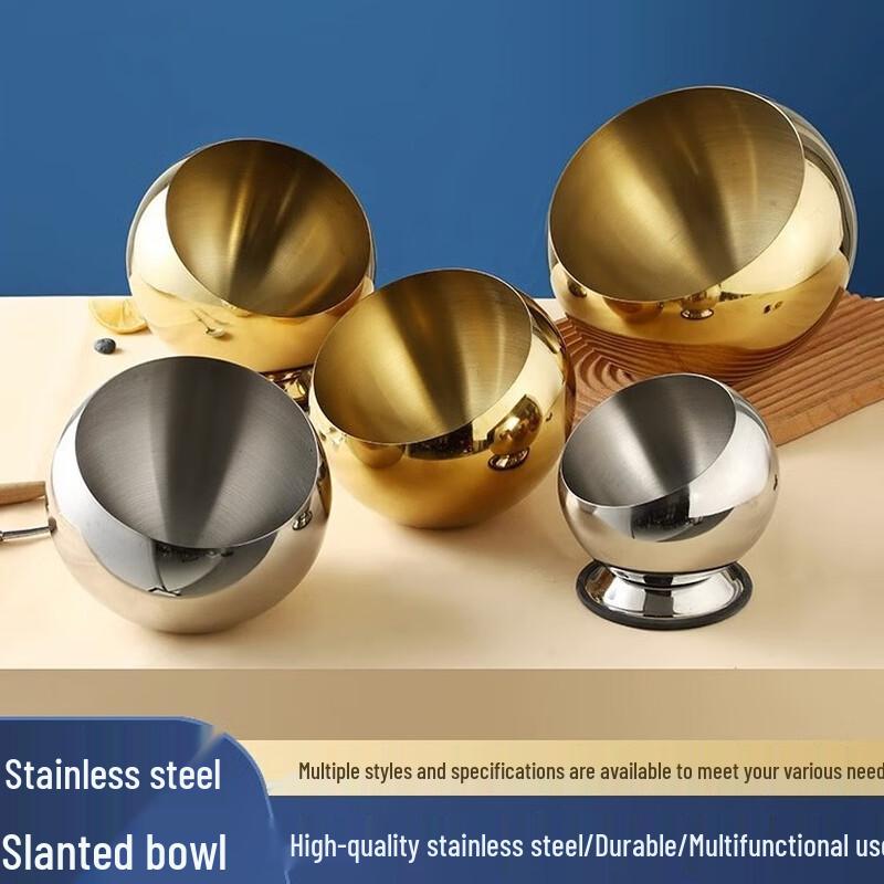 Stainless Steel Dipping & Seasoning Bowl