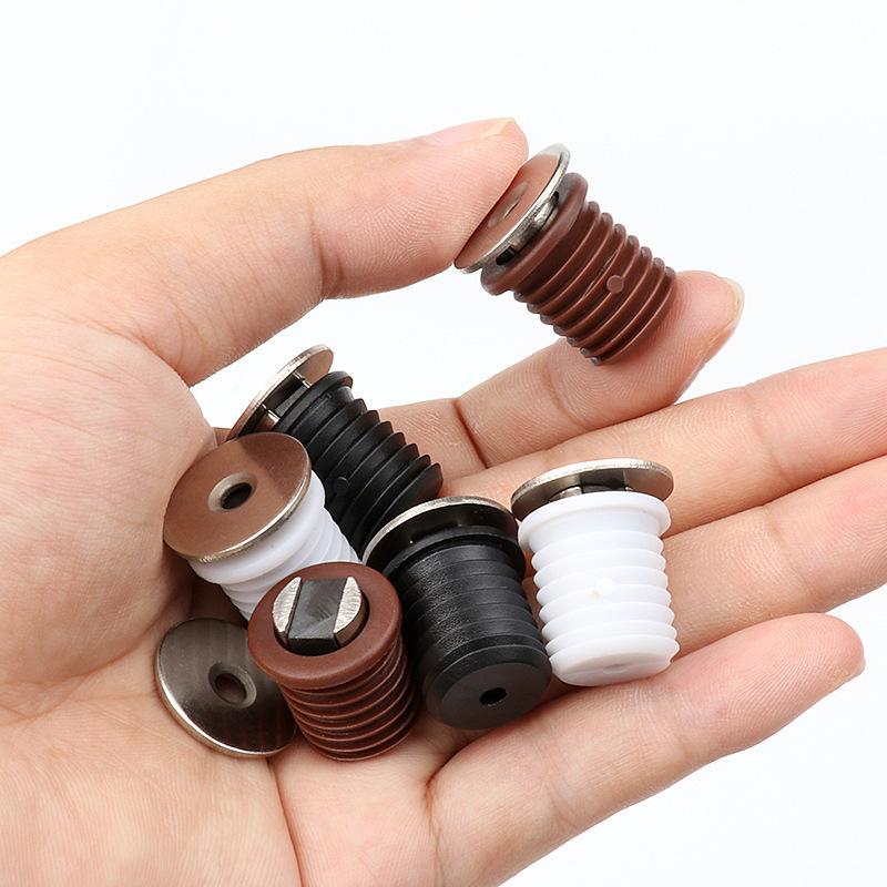 10Pcs Hidden Round Magnetic Catch Strong Suction Wear Resistant Shell For Cabinet Closet DIY Woodworking