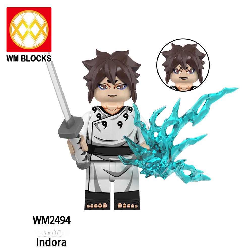WM6155 Anime-serie Klosser Deler Byggekloss Voksen Actionfigurer Tilbehørsett Leker For Barn
