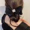Bling Cubic Square Chiffon Ribbon Hair Band