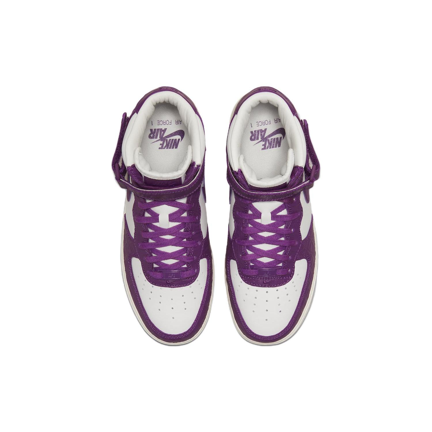 Женские кроссовки Nike Air Force 1 07 Mid Tokyo 2003 Purple Viotech Summit-White — фото 4