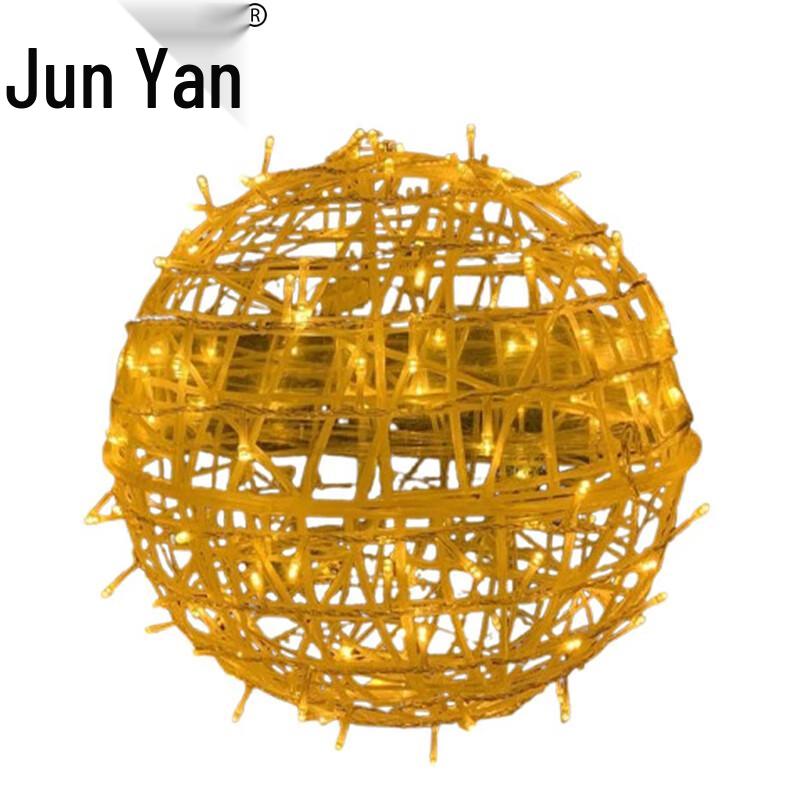 Rattan Ball Decorative Hanging Light